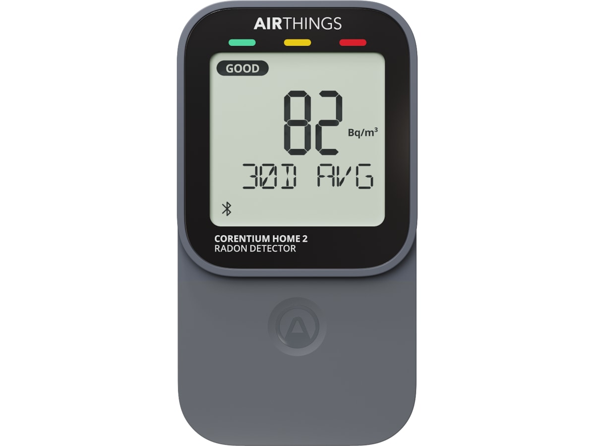 Airthings Corentium Home 2 Radonmåler Diverse sikkerhet