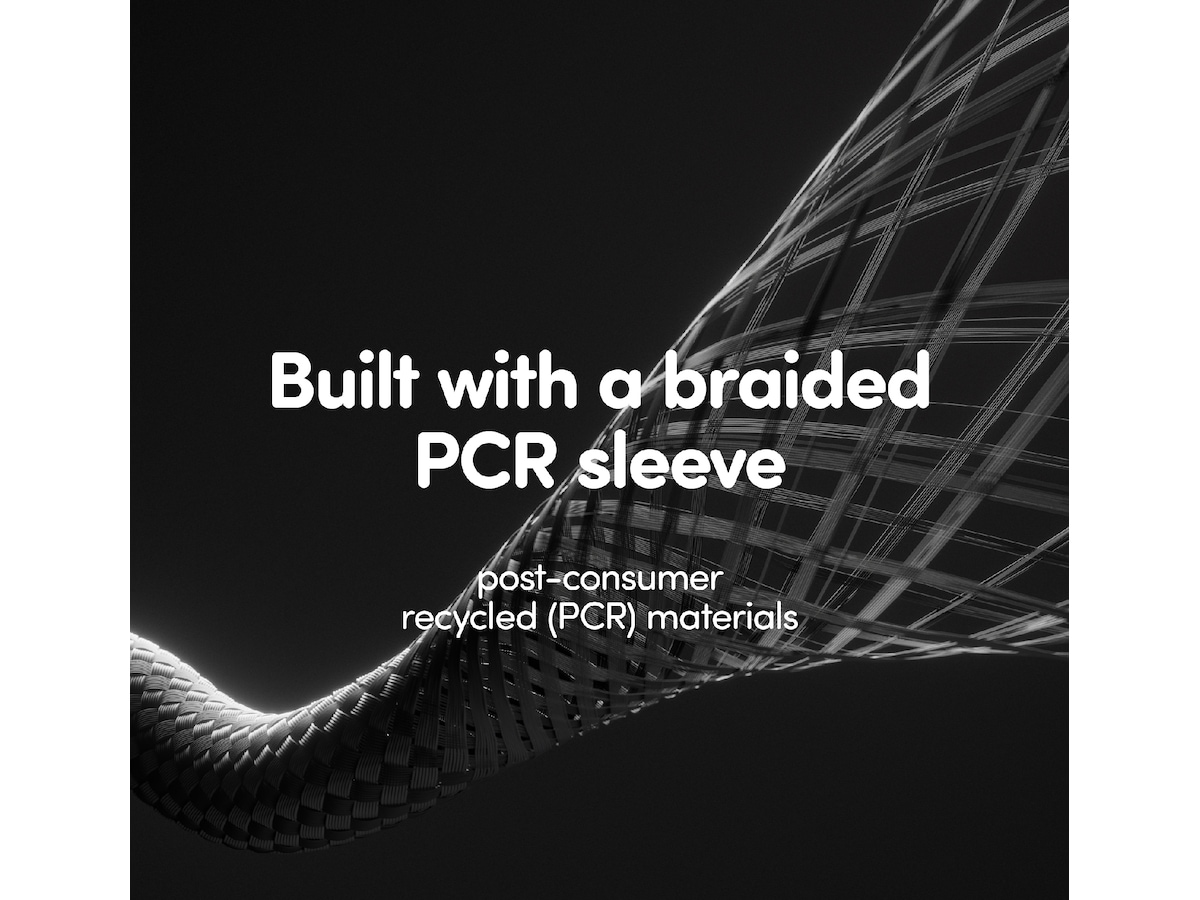 PanzerGlass Racing 240W USB-C kabel, 1,2m (sort) USB-kabler