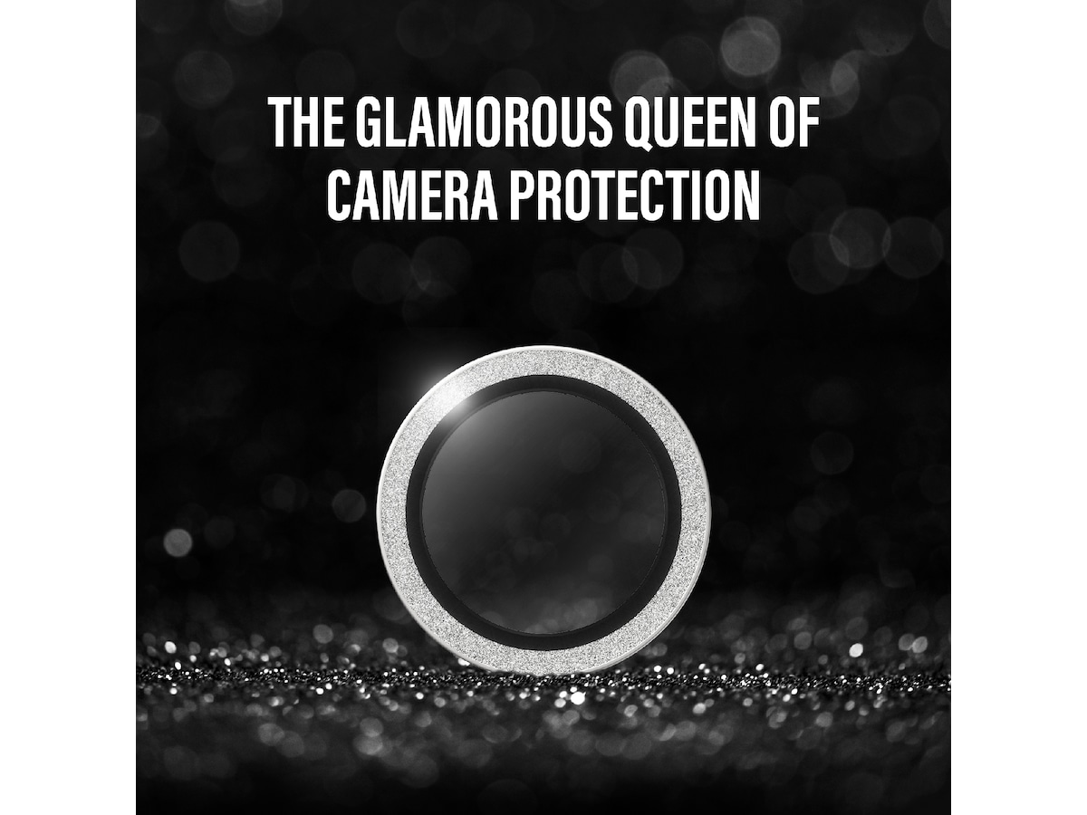 PanzerGlass iPhone Air Hoops Linsebeskytter (glitter silver) Skjermbeskyttelse