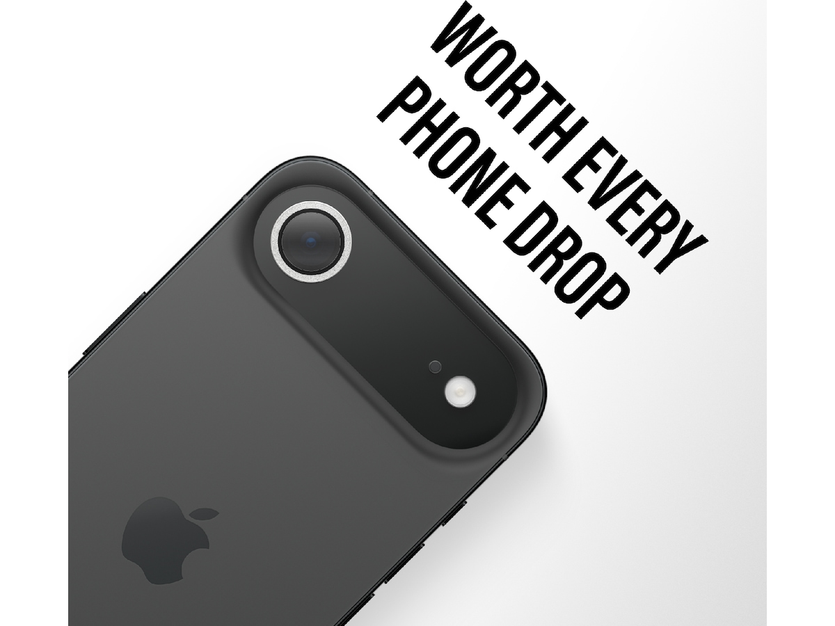 PanzerGlass iPhone Air Hoops Linsebeskytter (glitter silver) Skjermbeskyttelse