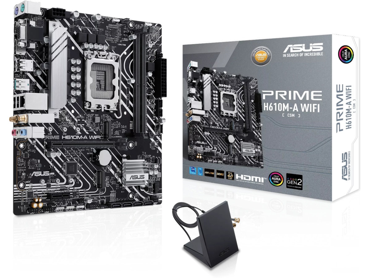 ASUS PRIME H610M-A WIFI Hovedkort Intel Socket