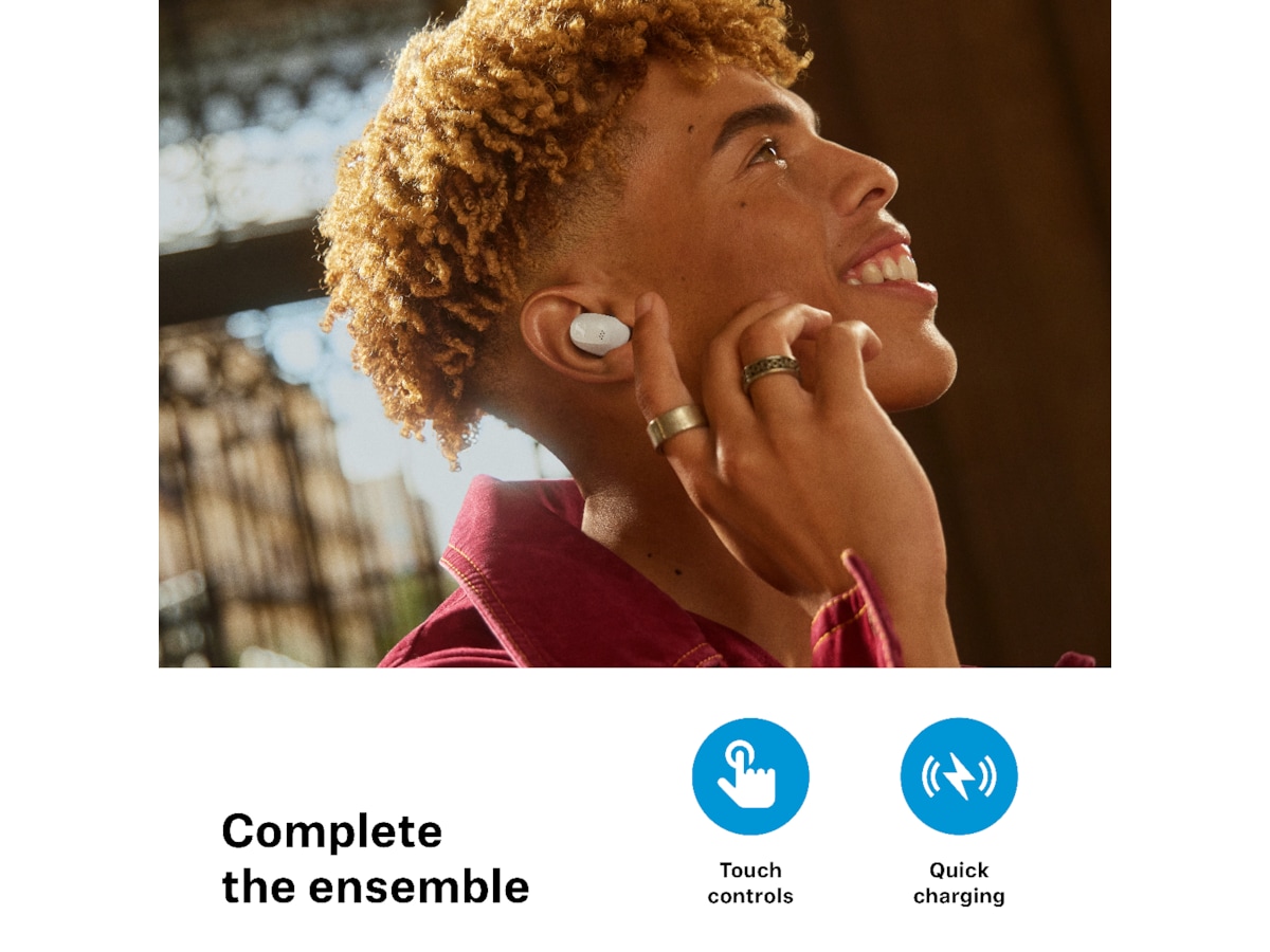 Sennheiser Accentum True Wireless trådløse ørepropper, In-ear (sort) Ørepropper