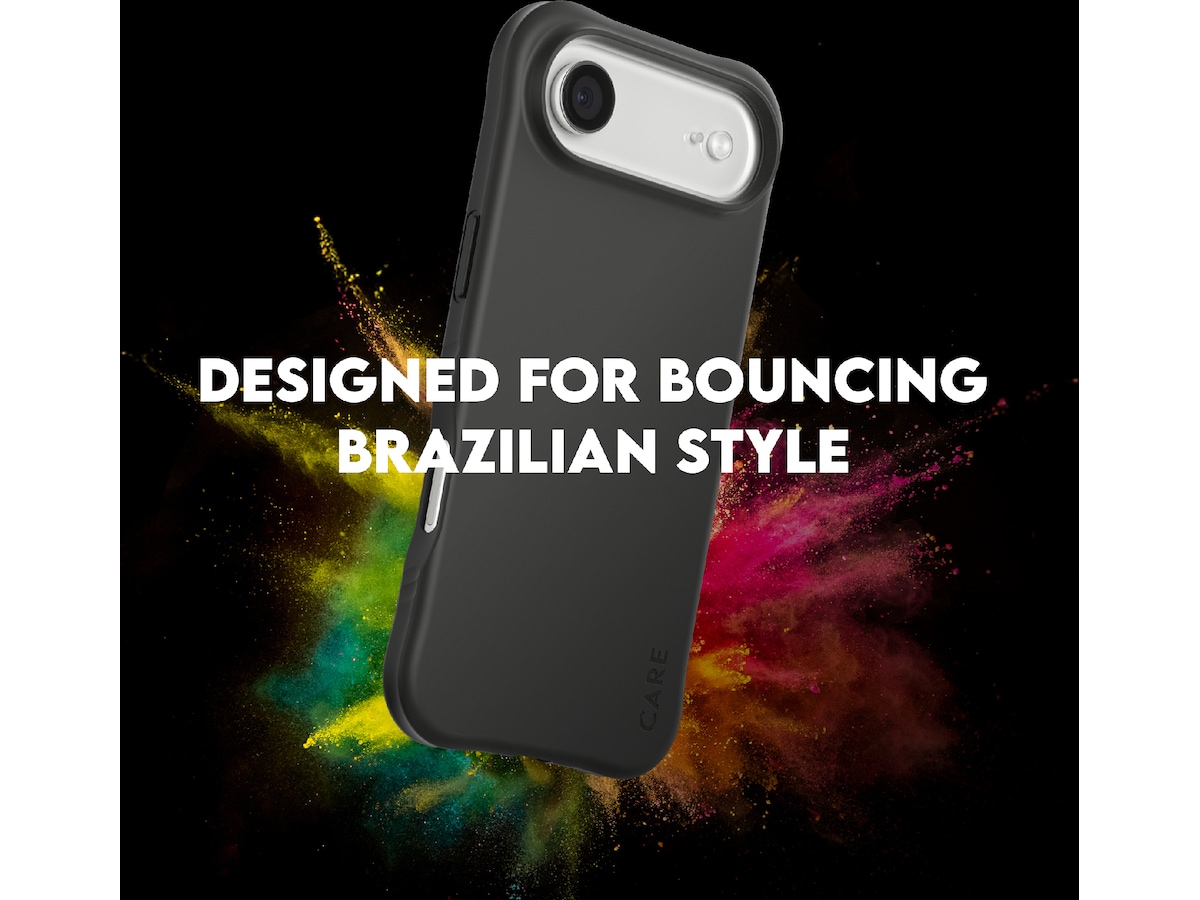PanzerGlass CARE iPhone Air Samba Hardcase deksel (sort) Deksel til mobiltelefon