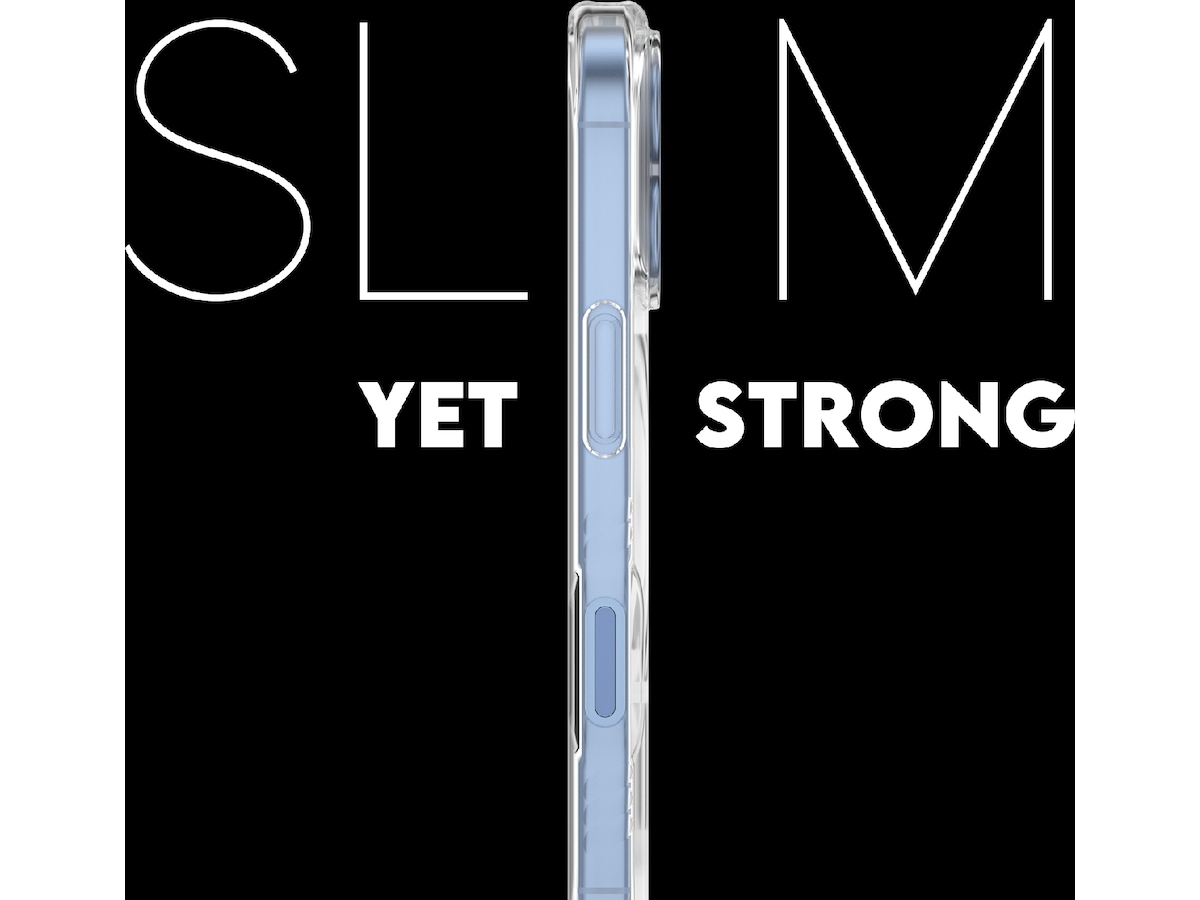 PanzerGlass CARE iPhone 17 Samba Hardcase deksel (gjennomsiktig/hvit) Deksel til mobiltelefon