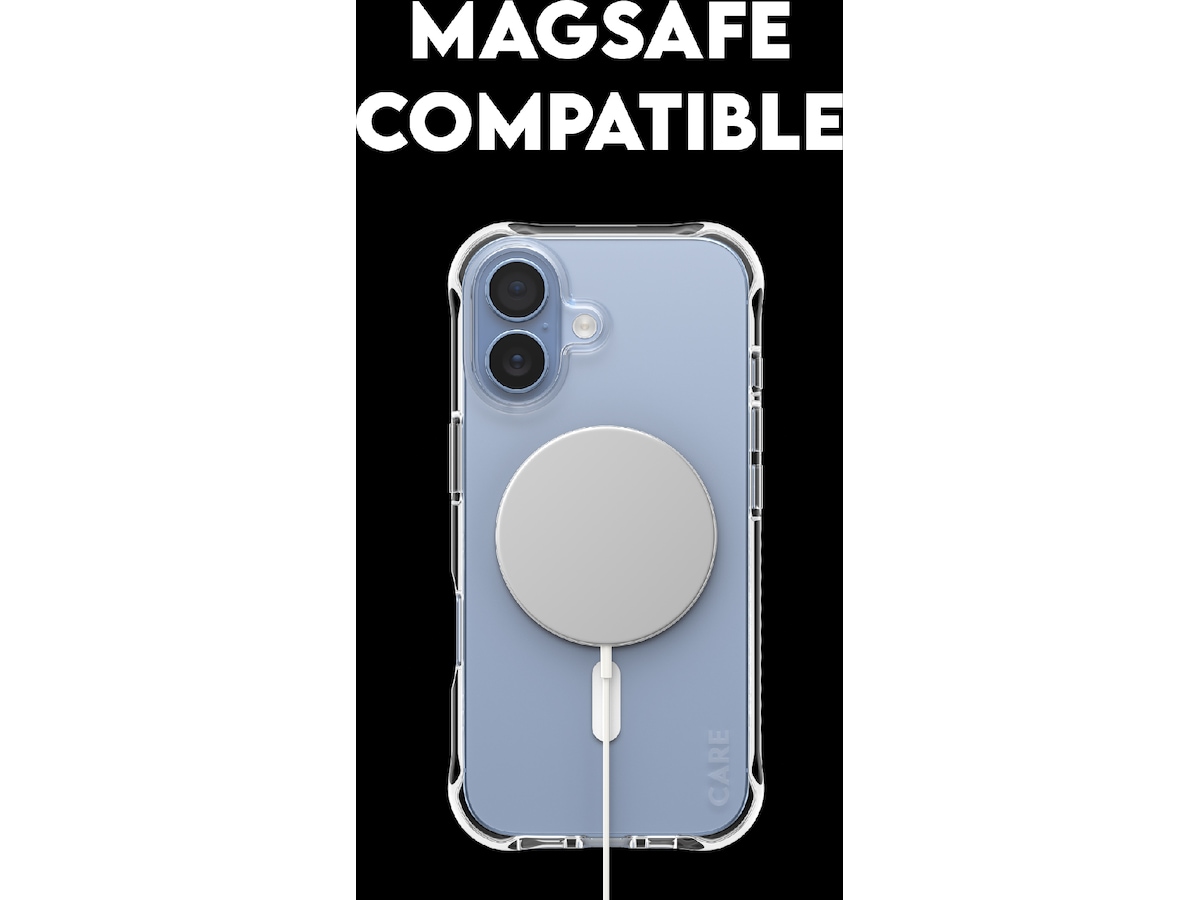 PanzerGlass CARE iPhone 17 Samba Hardcase deksel (gjennomsiktig/hvit) Deksel til mobiltelefon