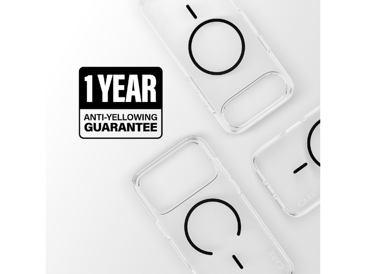 PanzerGlass CARE iPhone 17 Pro Max Urban Explorer deksel (gjennomsiktig/sort) Deksel til mobiltelefon