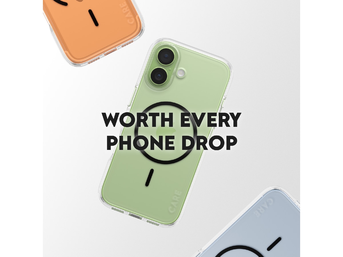 PanzerGlass CARE iPhone 17 Urban Explorer deksel (gjennomsiktig/sort) Deksel til mobiltelefon