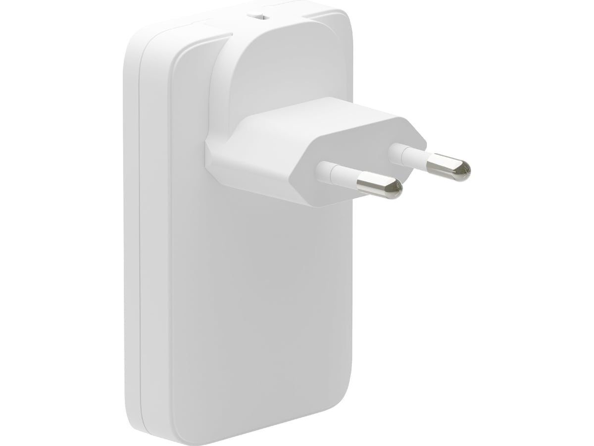 dbramante1928 re-charge Pro EU/US Slim Vegglader (hvit) Mobilladere