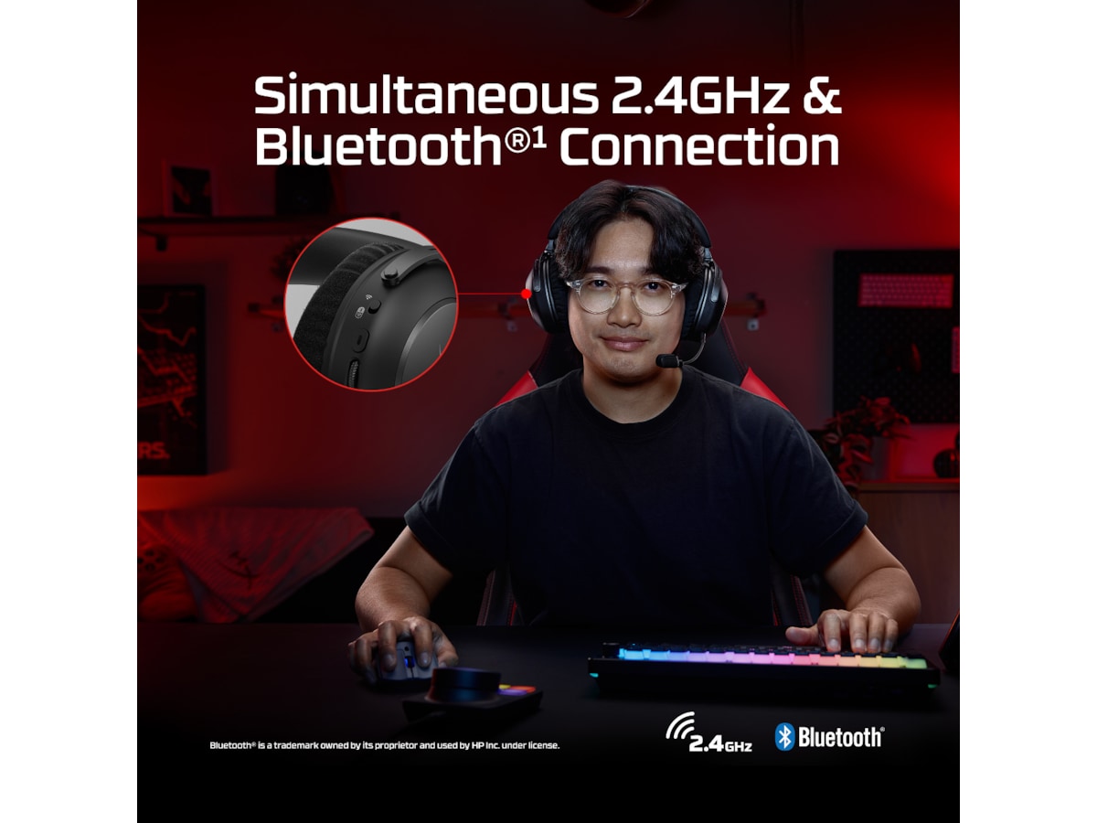 HyperX Cloud Alpha 2 Trådløst Gaming Headset (sort) Gaming headset