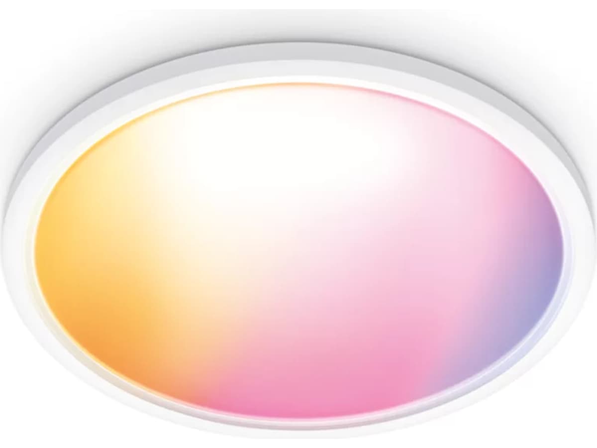 WiZ SuperSlim RGB Taklampe 22W (hvit) Taklampe
