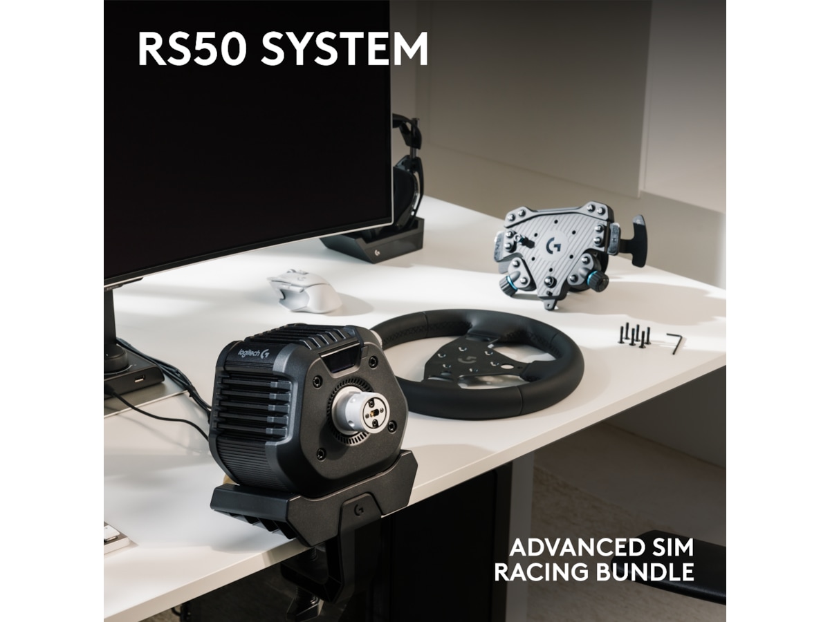 Logitech G RS50 Playstation/PC Ratt & pedaler