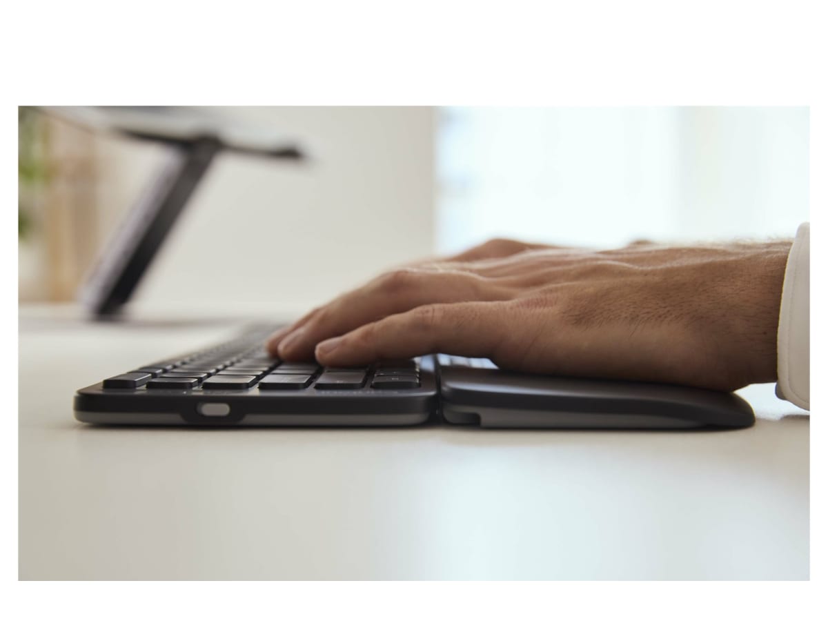 Contour Balance Full-Size Trådløst Tastatur Ergonomi