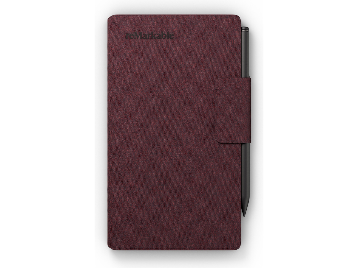 reMarkable Paper Pro Move Book Folio (burgunder) Tilbehør til digitale notatblokker
