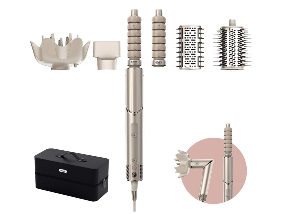 Shark HD446SLEU FlexStyle 5-in-1 Hårstyler (stone)