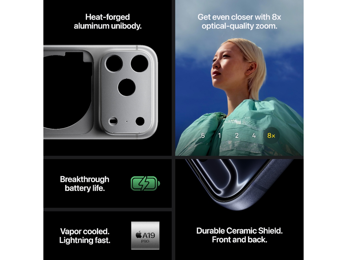 iPhone 17 Pro Max 512GB (dypblå) Mobiltelefoner