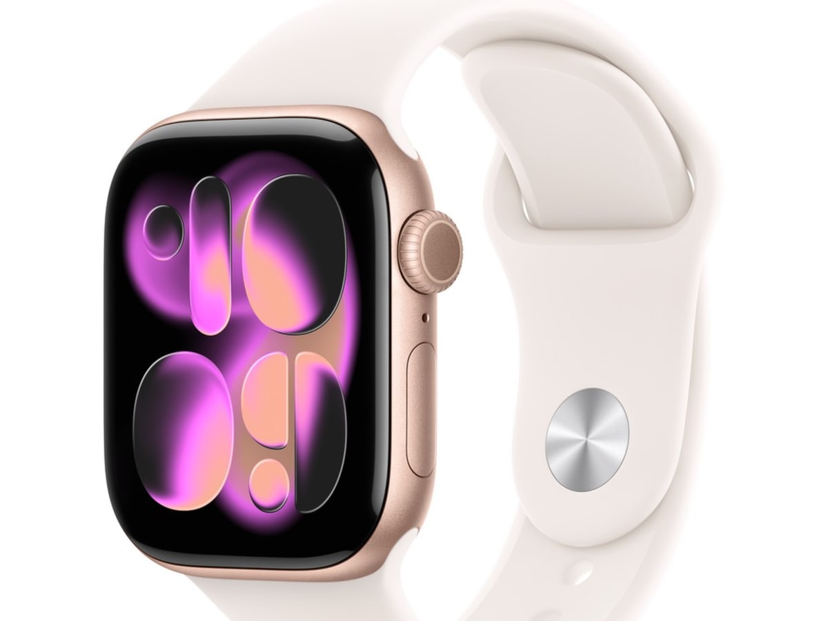 Apple Watch Series 11 GPS + LTE 42mm Aluminium (rosegull) Smartklokker