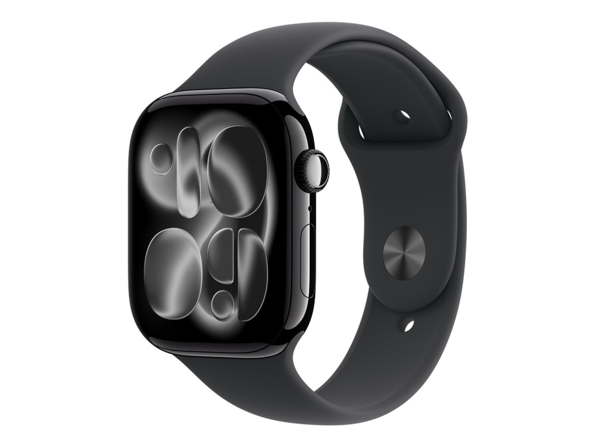 Apple Watch Series 11 GPS 46mm Aluminium (gagatsvart) Smartklokker