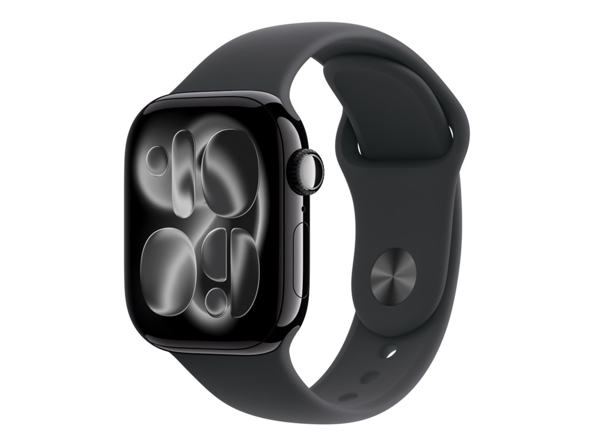 Apple Watch Series 11 GPS 42mm Aluminium (gagatsvart) Smartklokker
