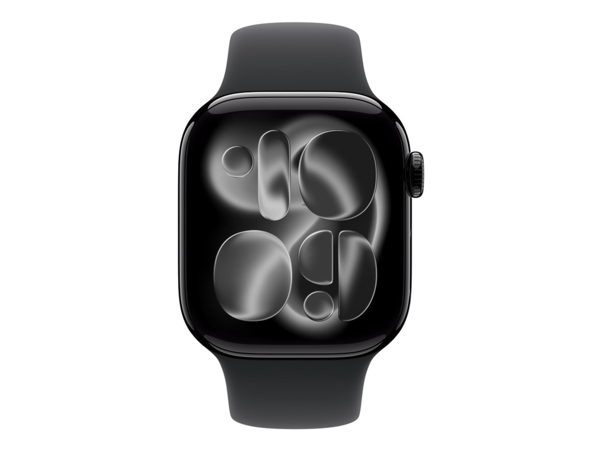 Apple Watch Series 11 GPS 42mm Aluminium (gagatsvart) Smartklokker