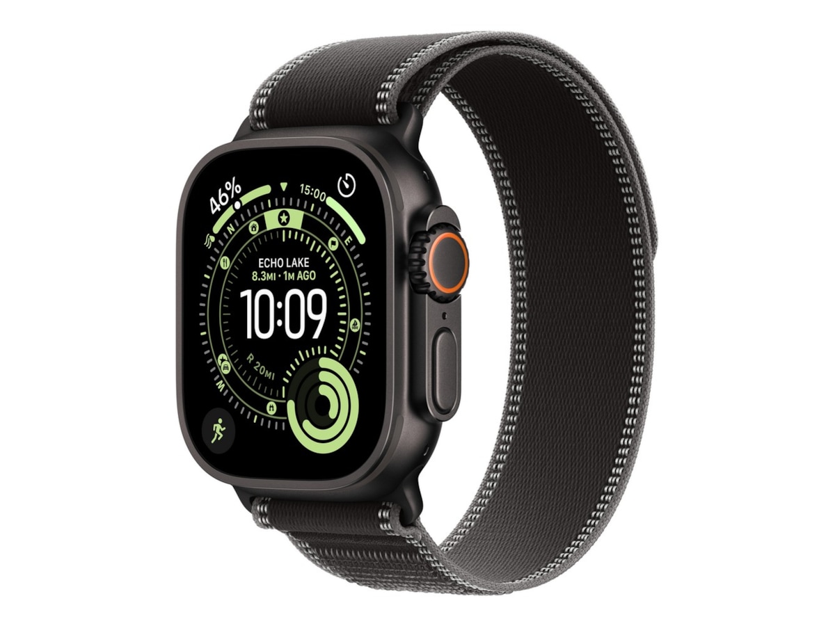 Apple Watch Ultra 3 49mm GPS + LTE Titan (sort) Smartklokker