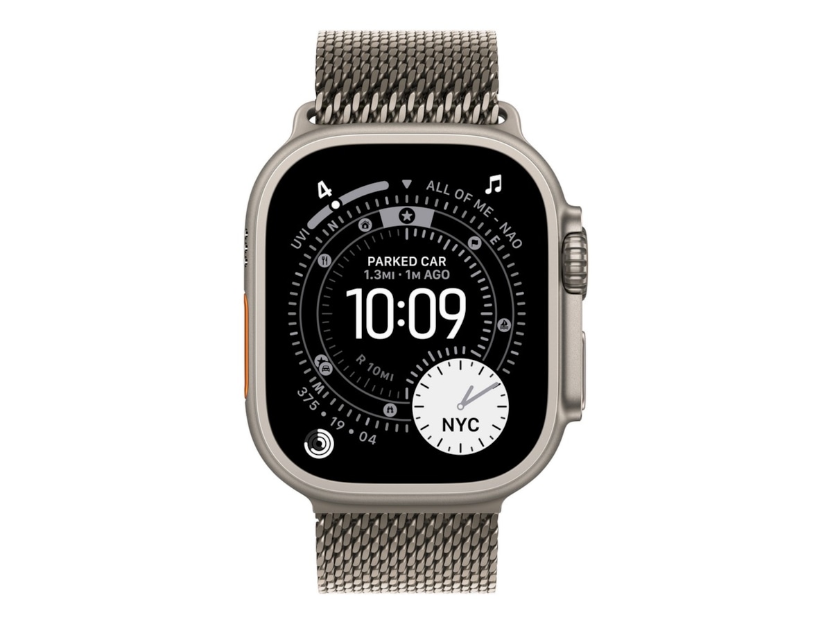Apple Watch Ultra 3 49mm GPS + LTE Titan (naturlig) Smartklokker
