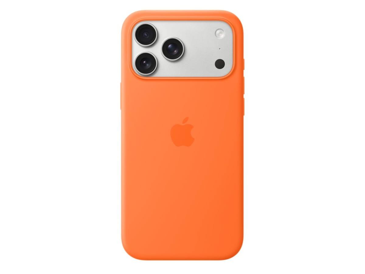 Apple iPhone 17 Pro Max silikondeksel (oransje) - Deksel til