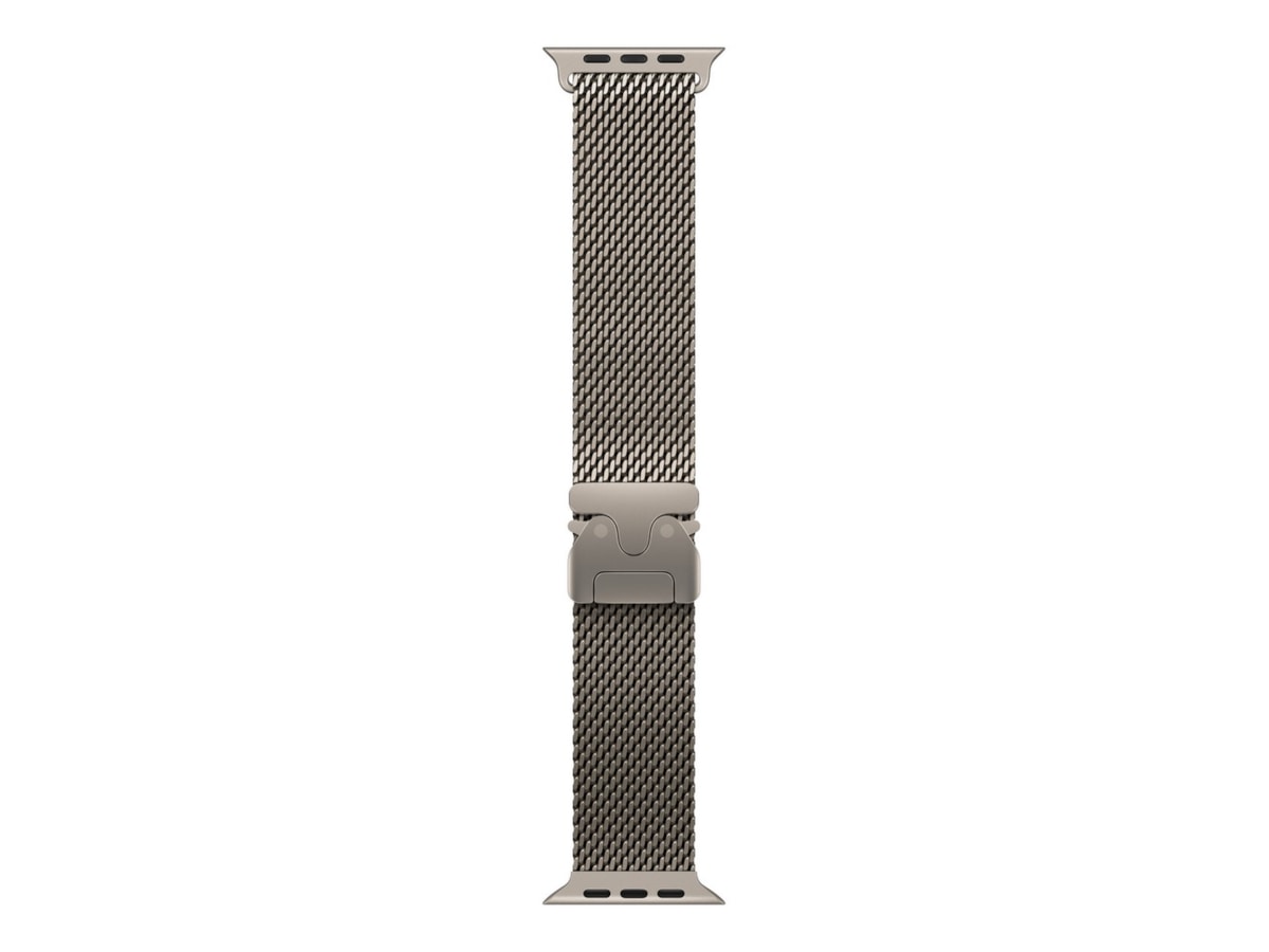 Apple Watch 49mm Milanese Loop (natural titanium) Reim