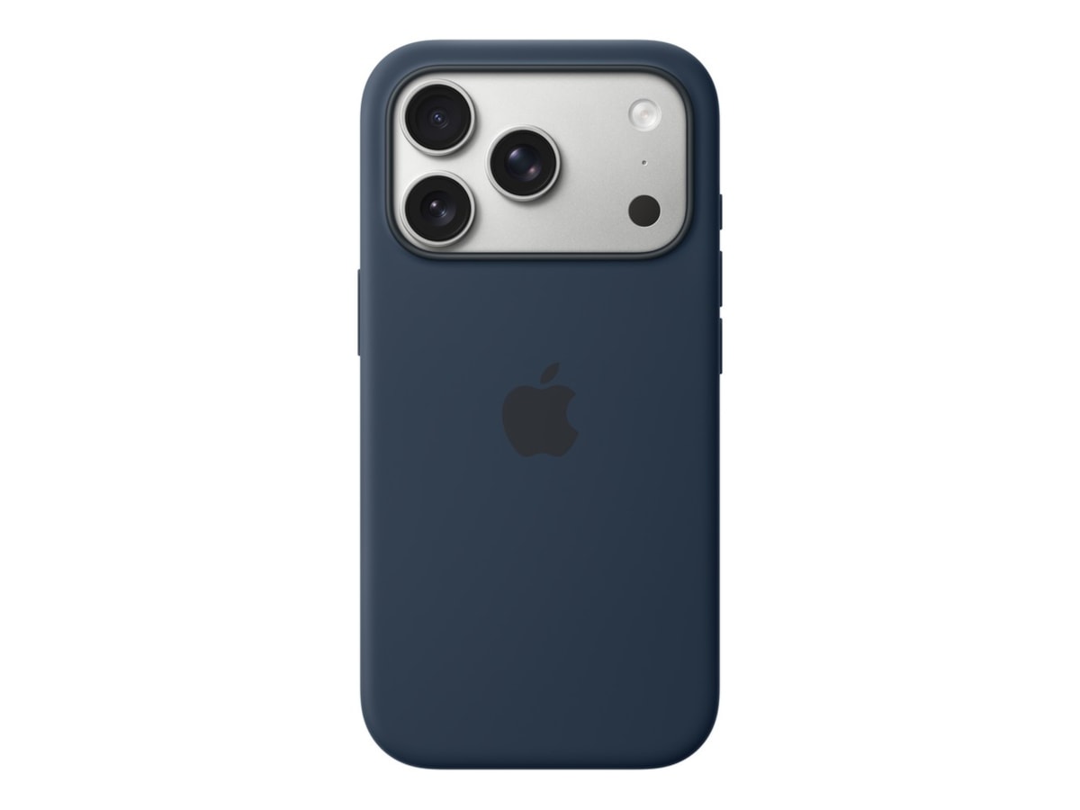 Apple iPhone 17 Pro silikondeksel (midnatt) Deksel til mobiltelefon