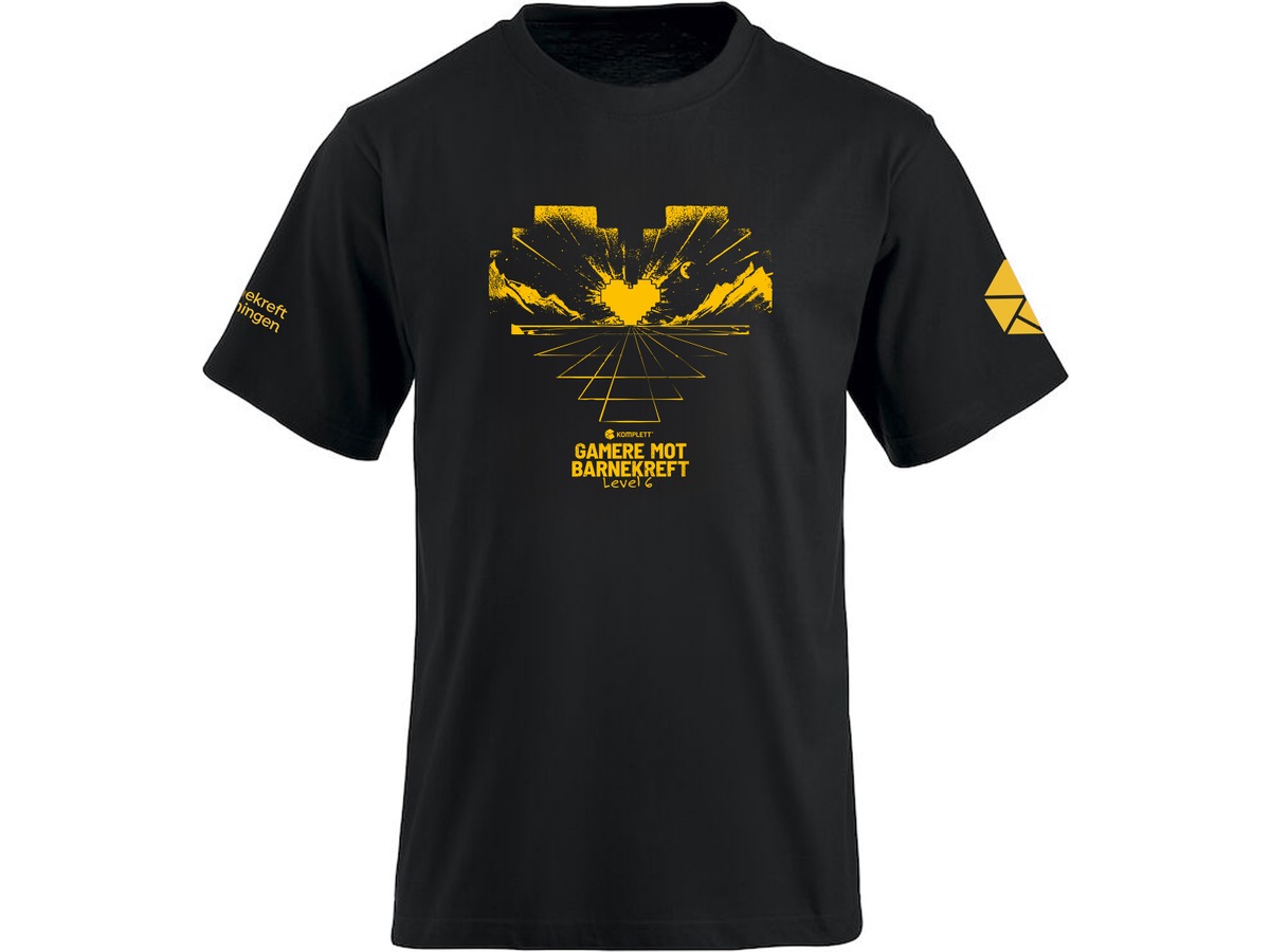 Gamere Mot Barnekreft T-skjorte XS Merchandise