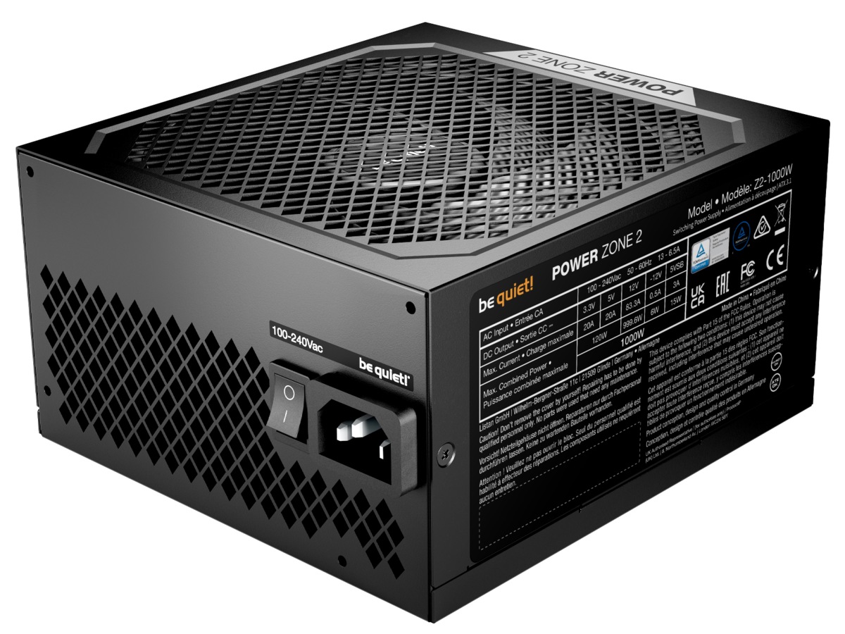 be quiet! Power Zone 2 1000W PSU -B-Grade Demo annet i datautstyr