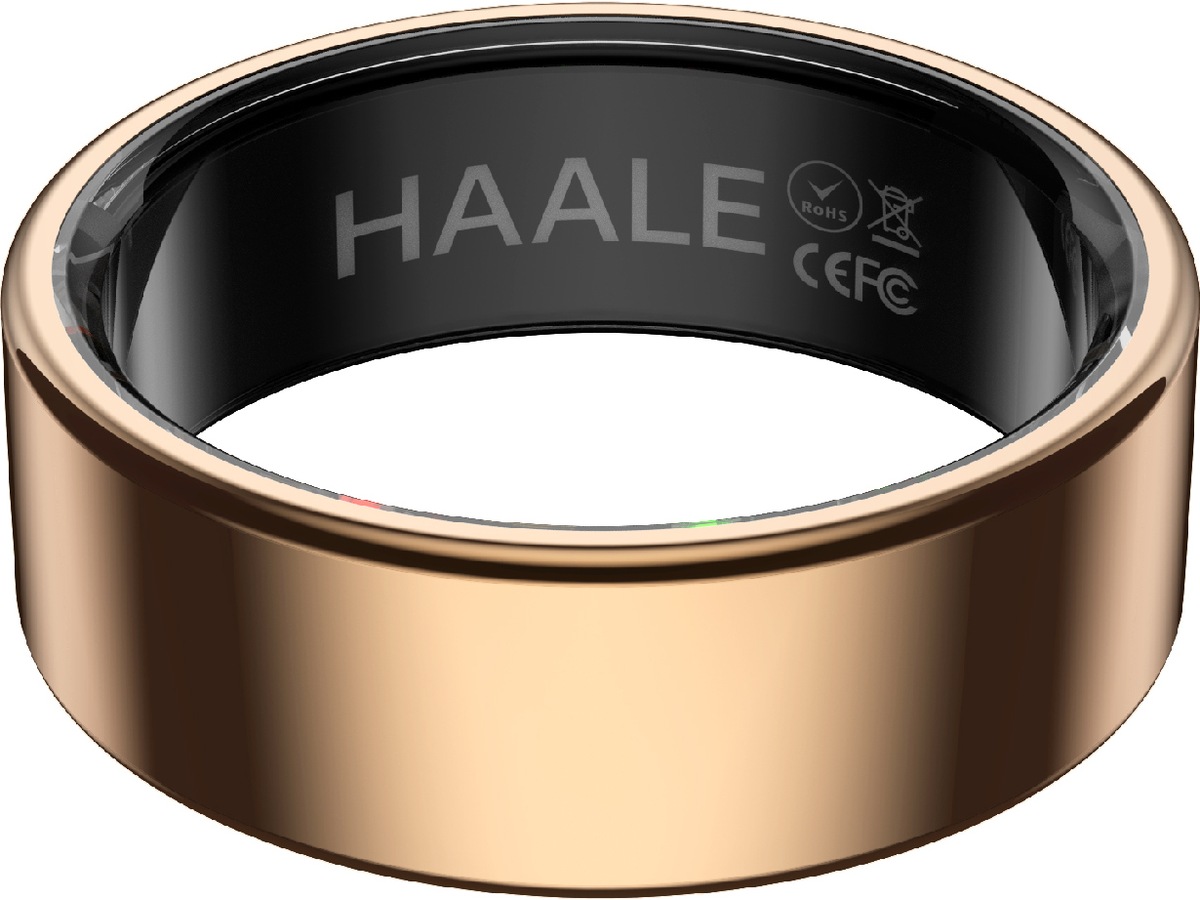 Haale II Smart Ring str. 8 (rosegull) -B-Grade Demo tilbehør til mobiler & klokker