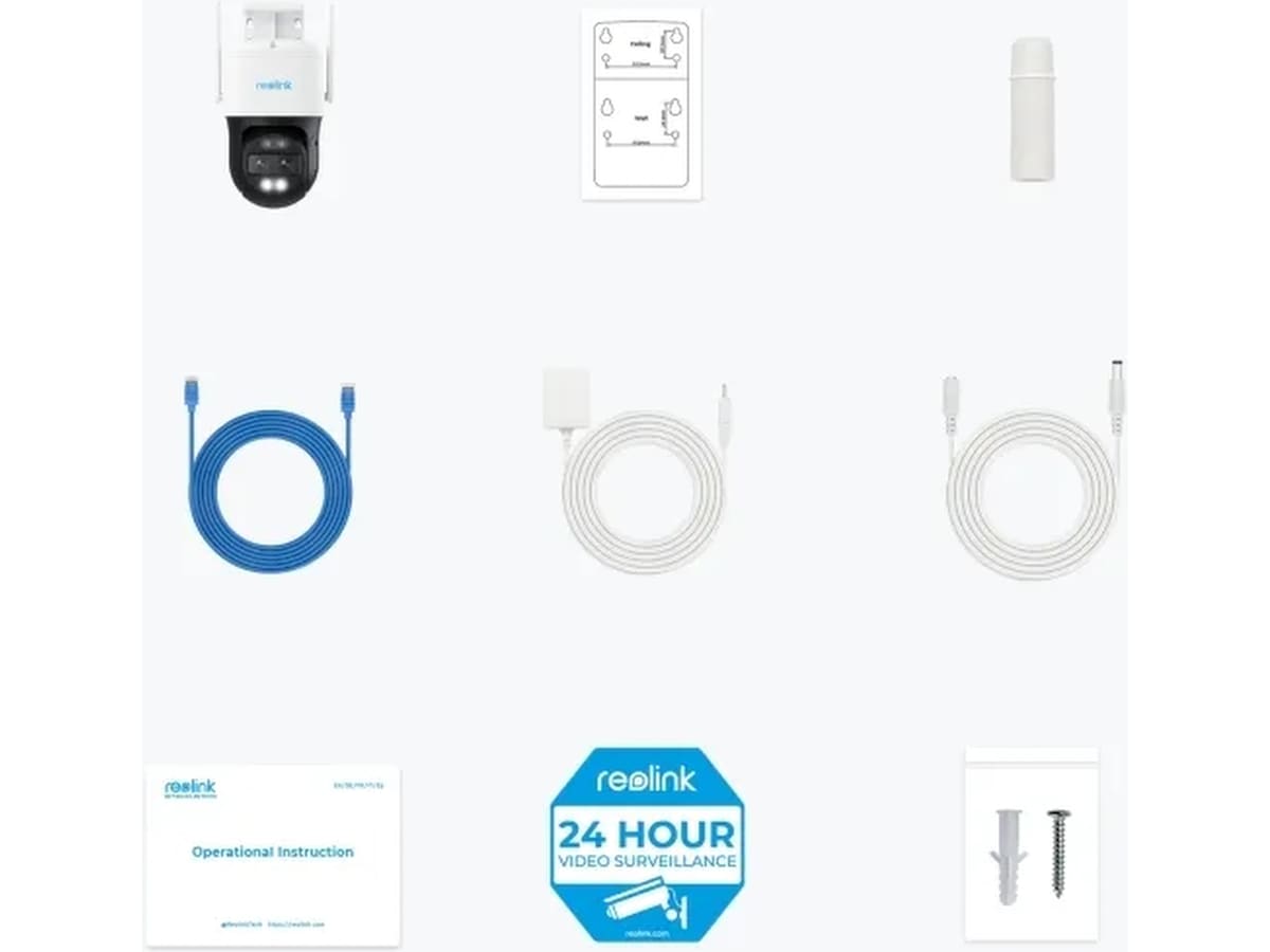Reolink TrackMix WiFi Overvåkningskamera -B-Grade Demo hjem & fritid