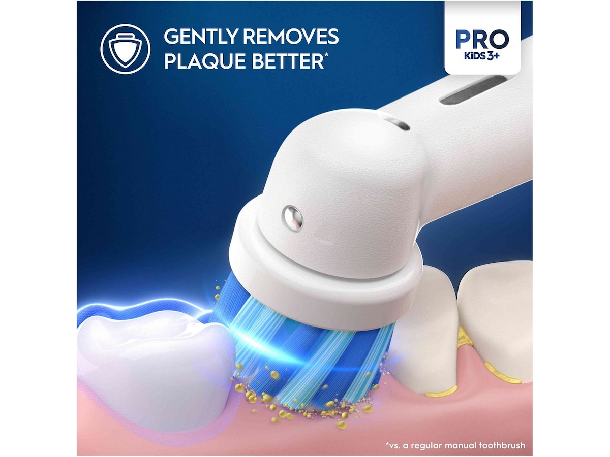 Oral-B Frozen Refill tannbørstehoder 4-pakning Tannbørstehoder