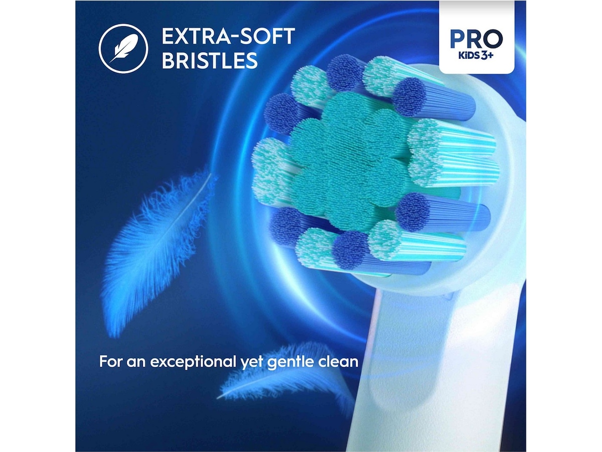 Oral-B Frozen Refill tannbørstehoder 4-pakning Tannbørstehoder