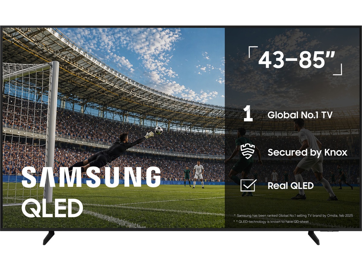 Samsung 75" Q7FA QLED 4K Smart-TV (2025) -B-Grade Demo TV/projektor