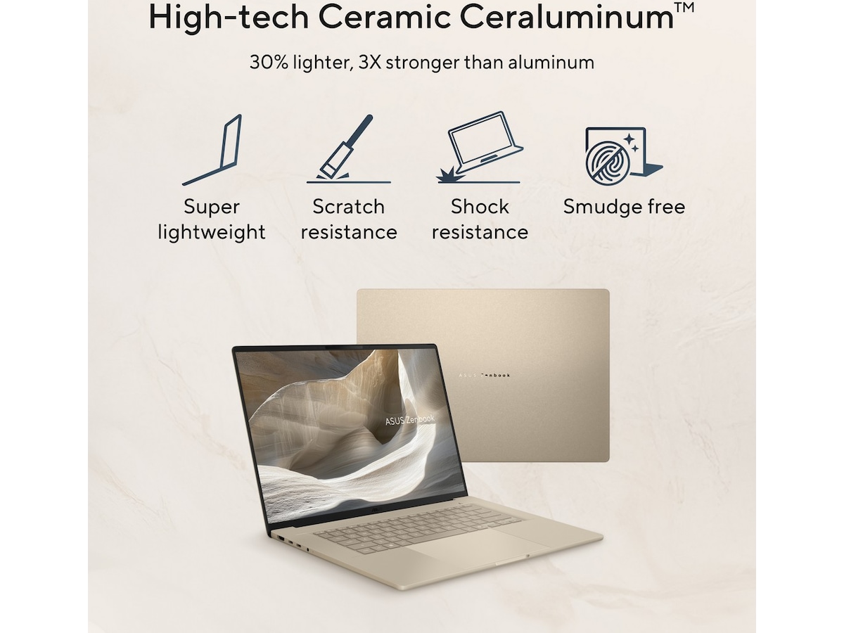 ASUS Zenbook A16 UX3607OA 16" 3K OLED PC - Bærbar / laptop