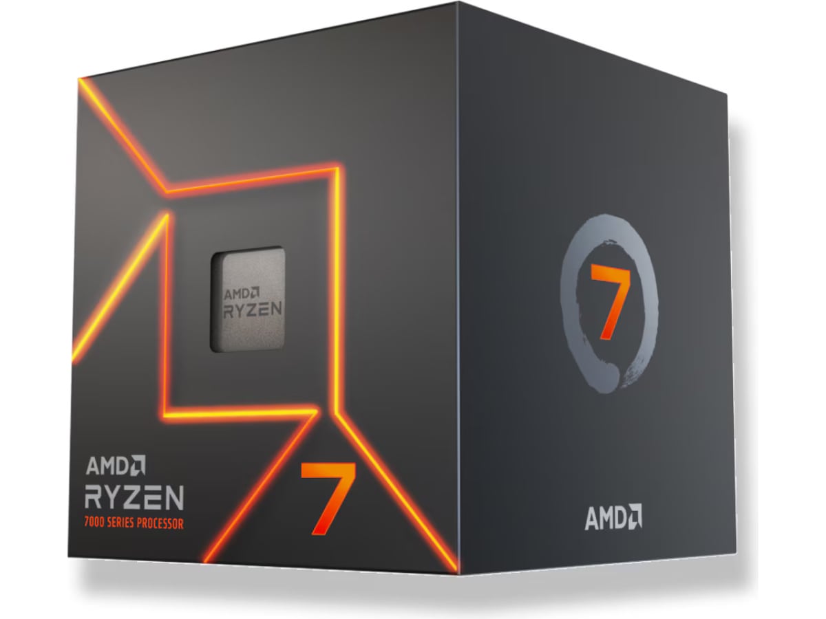 AMD Ryzen 7 7700 CPU BOX Prosessorer