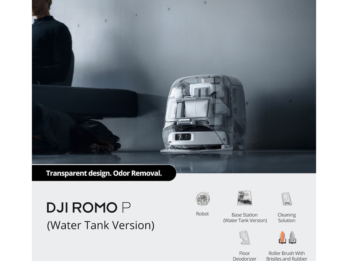 DJI ROMO P robotstøvsuger Robotstøvsugere