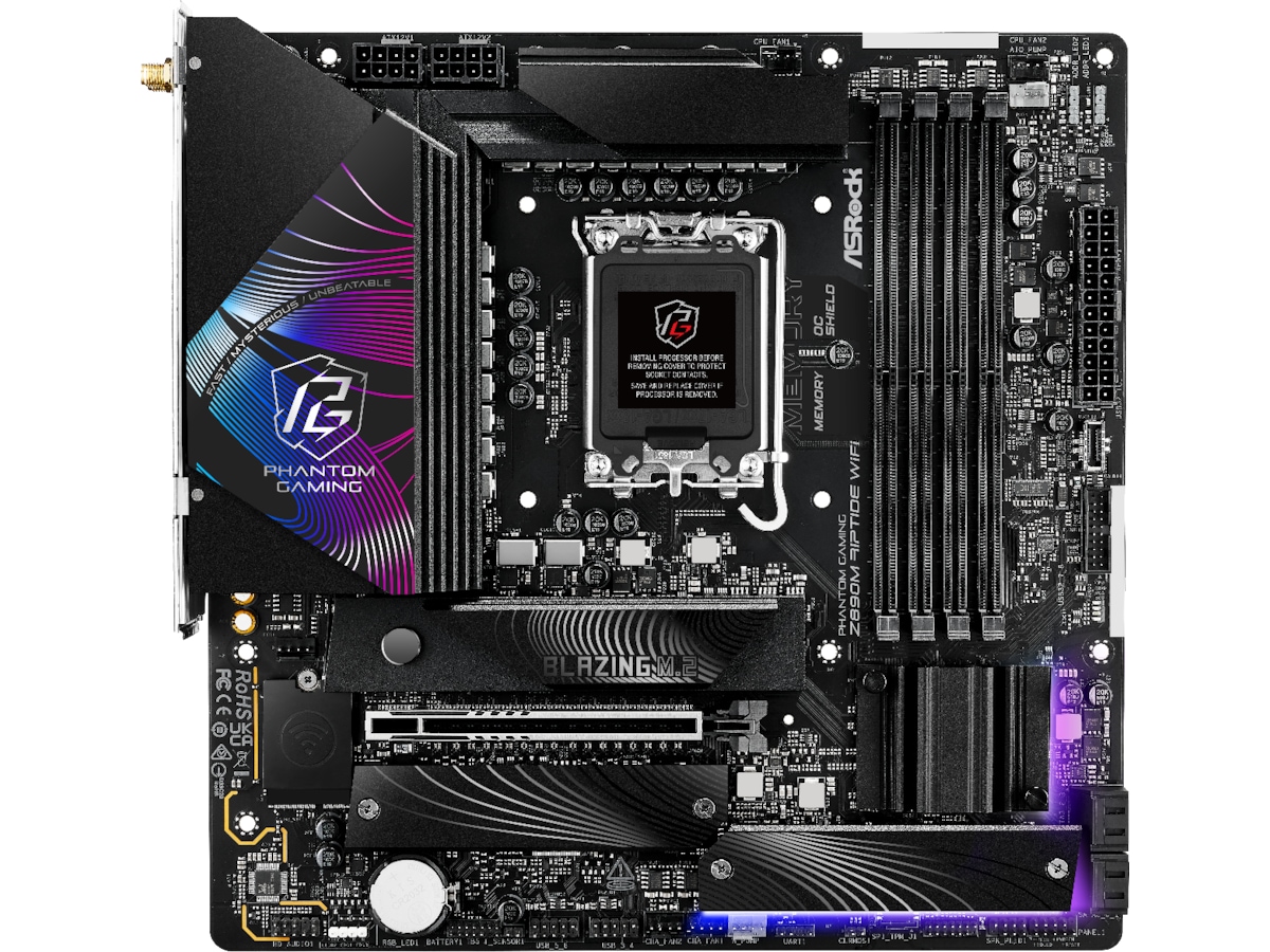 ASRock Z890M RIPTIDE WIFI Hovedkort -B-Grade Demo hovedkort