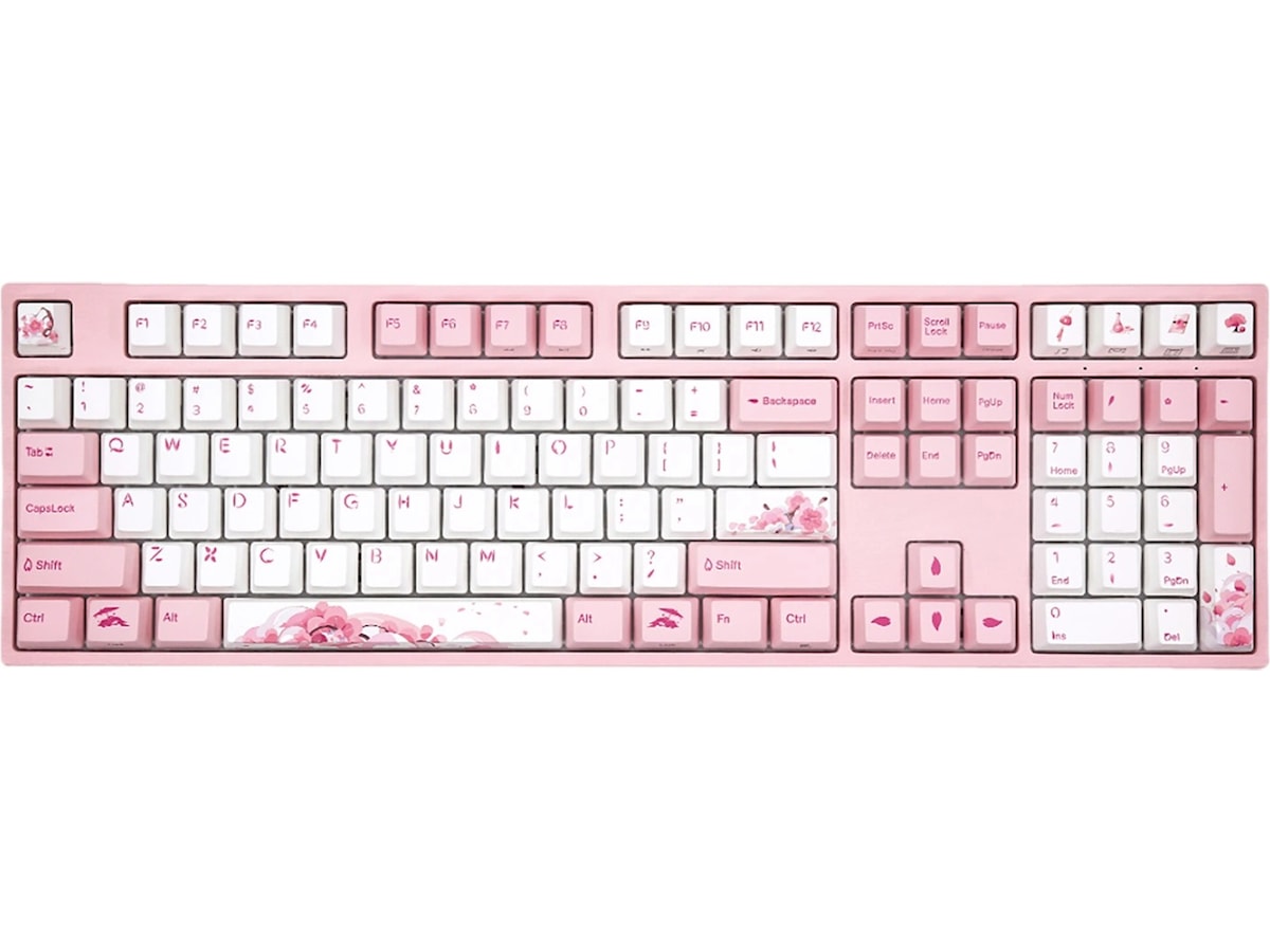Varmilo APT109 Sakura R2 V3 Trådløst Gamingtastatur (brown) -B-Grade