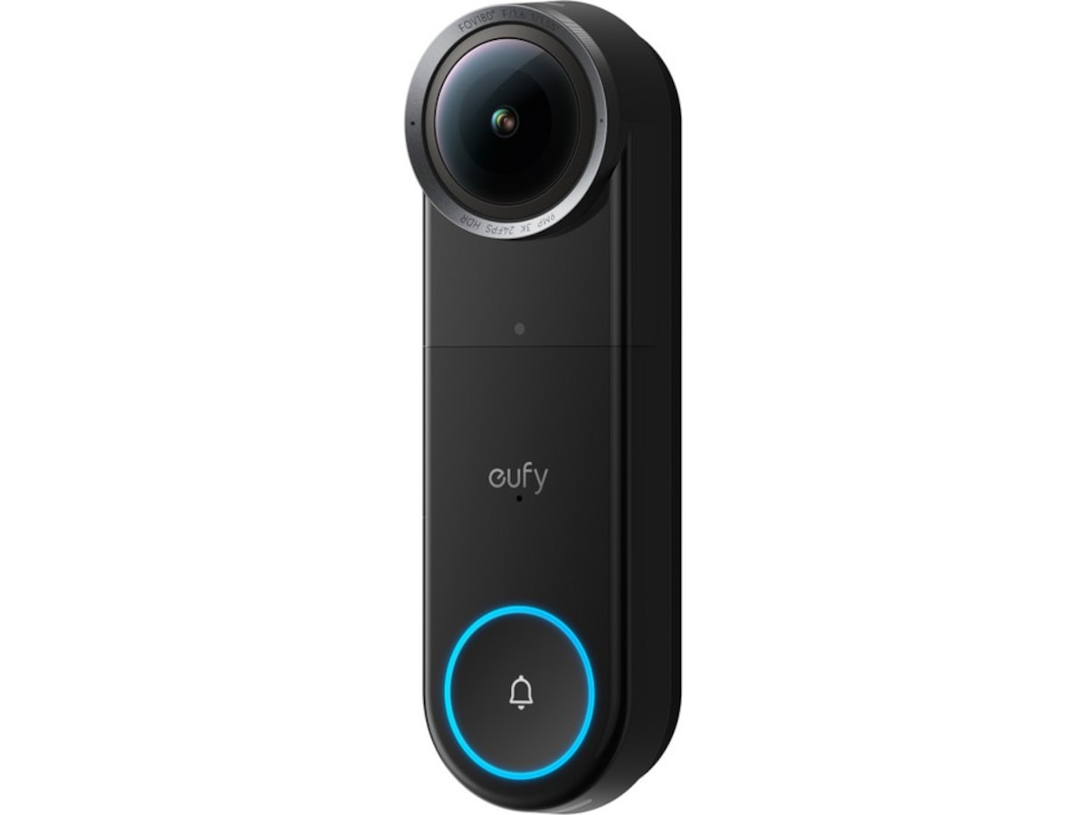 Eufy Video Doorbell S4 + Mini Chime Ringeklokker