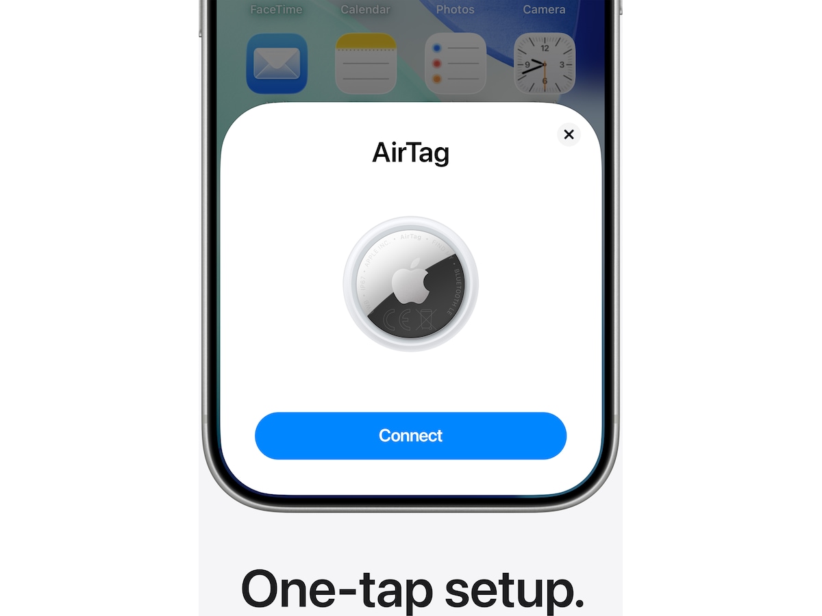 AirTag (2. gen.) sporingsbrikke - 4-pakk Sporingsbrikke & GPS