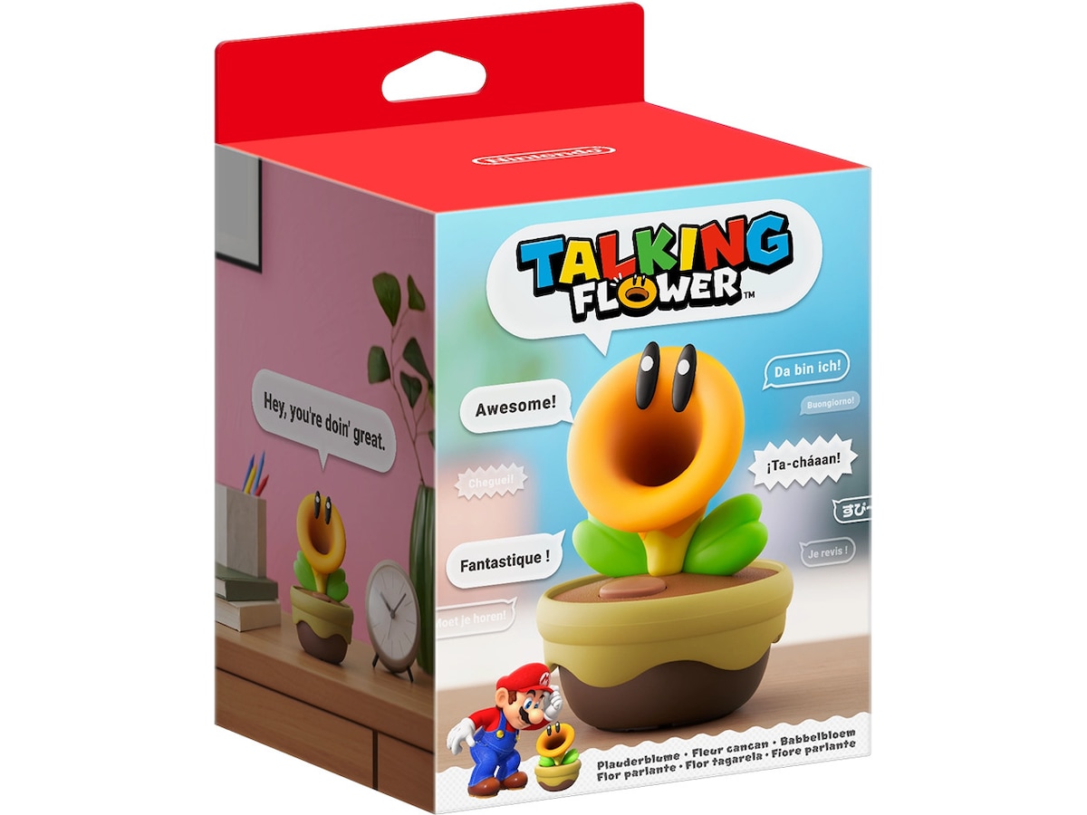 Super Mario Bros. Wonder Talking Flower Tilbehør