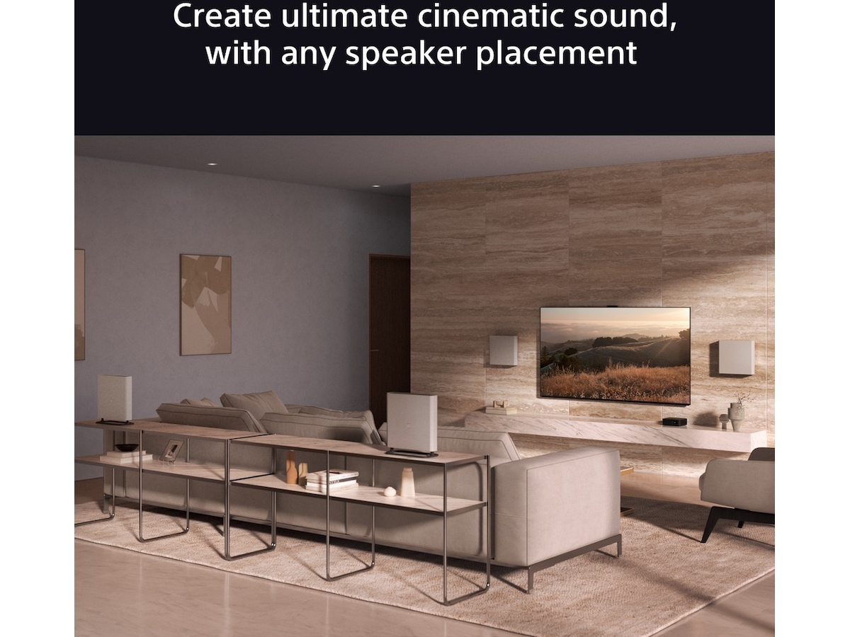 Sony Bravia Theatre Quad hjemmekinoanlegg -B-Grade Demo DVD/Hi-Fi/stereo