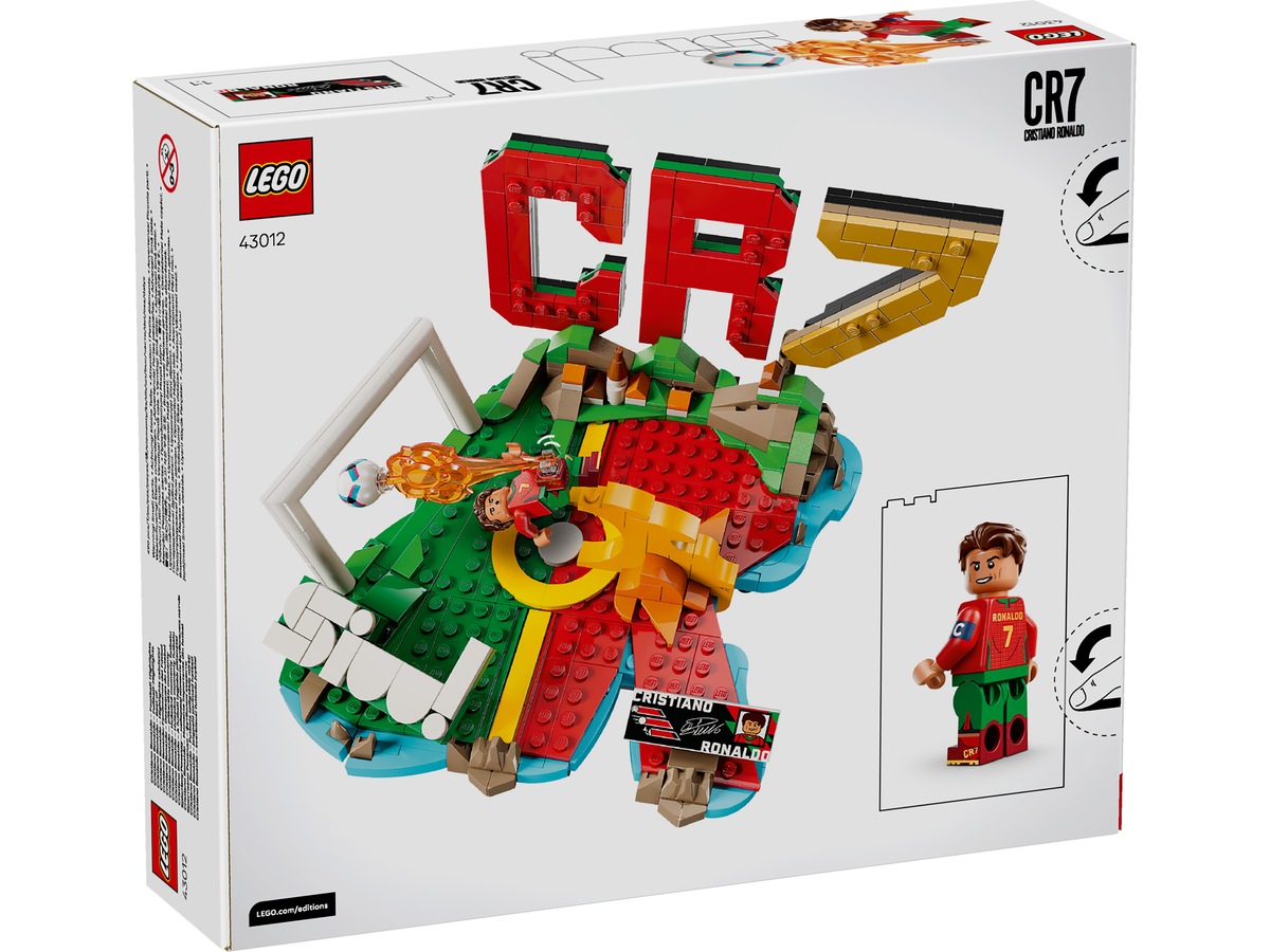 LEGO Editions Sports Cristiano Ronaldo fotball-høydepunkter 43012 LEGO