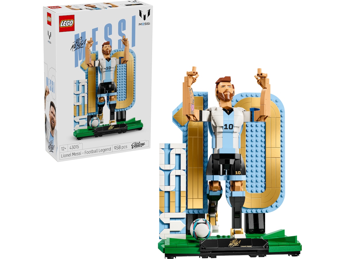 LEGO Editions Sports Lionel Messi fotbollslegend 43015 LEGO