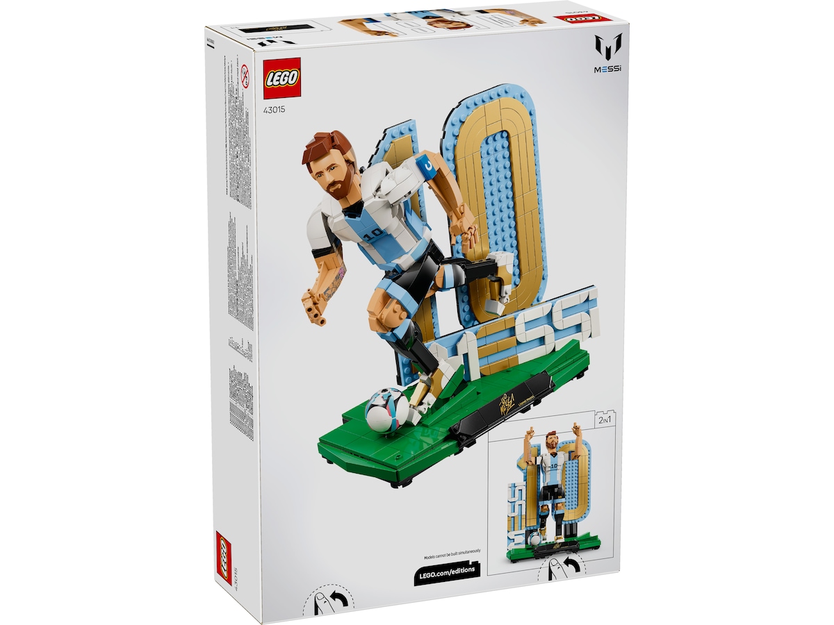 LEGO Editions Sports Lionel Messi fotbollslegend 43015 LEGO