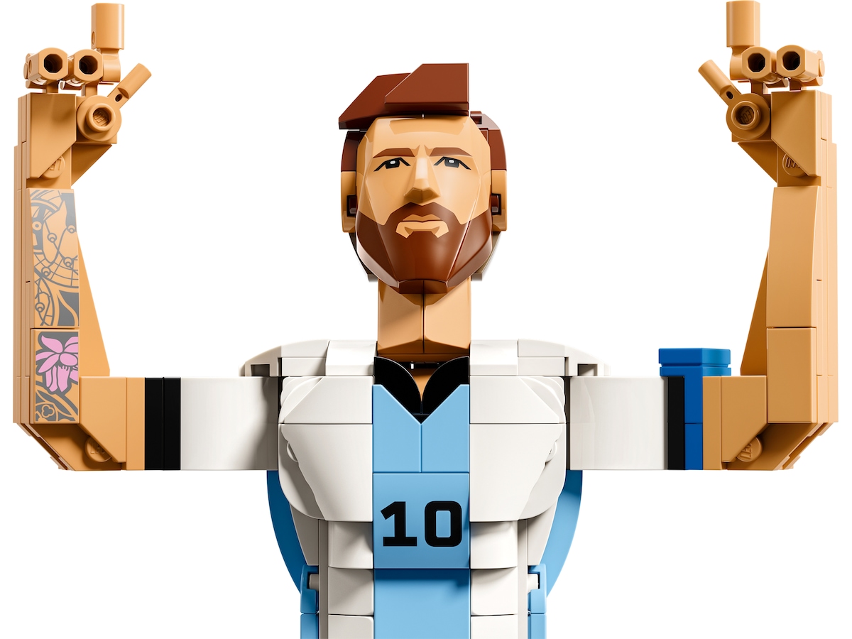 LEGO Editions Sports Lionel Messi fotbollslegend 43015 LEGO