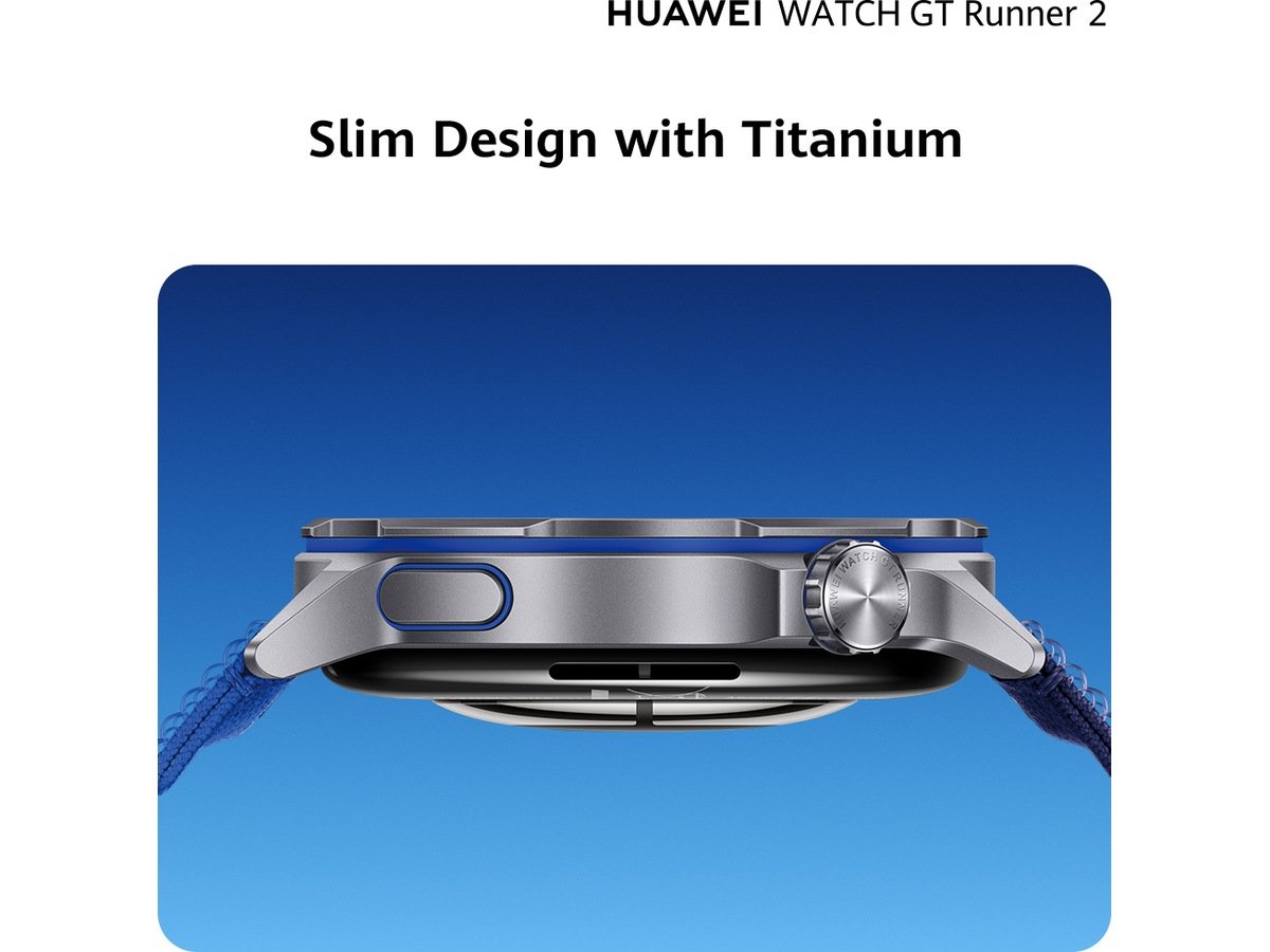 Huawei Watch GT Runner 2 43mm (sort) Smartklokker