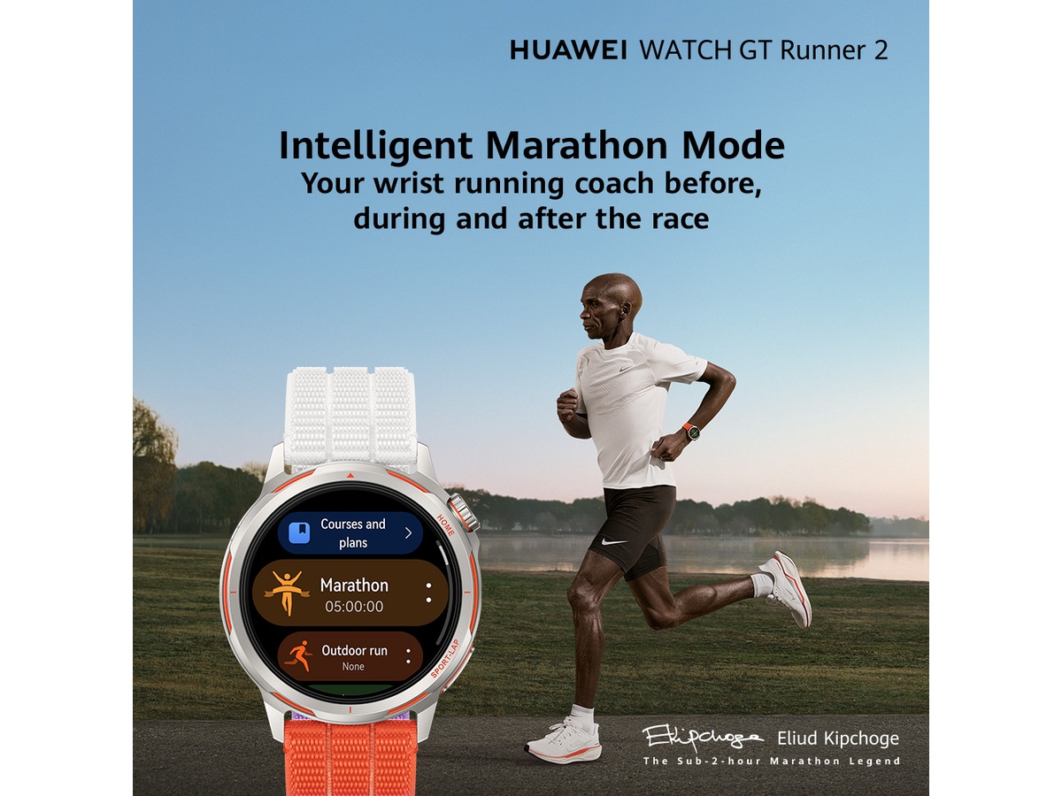 Huawei Watch GT Runner 2 43mm (oransje) Smartklokker